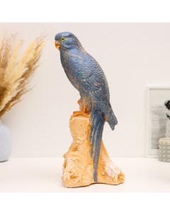 Фигура Птица на пеньке 40х10х16см цветной Хорошие сувениры