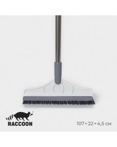 Щетка для пола и мытья труднодоступныx мест стыков с водосгоном ворс углом 3 см Raccoon