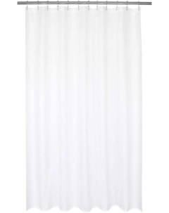 Штора для ванной Nylon Liner White защитная Carnation home fashions