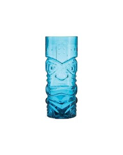 Набор стаканов для коктейлей 4 шт Tiki стеклянные 465 мл цвет синий Probar
