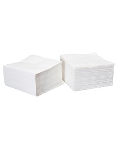Салфетки бумажные 2 х слойные PB 33 см белый 200 шт Nobrand