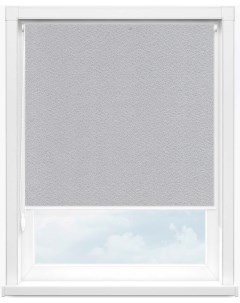 Рулонная штора Авалон 64x140 см серебро AWR 04 Окна стиль
