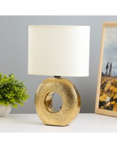 Настольная лампа Палермо Е14 40Вт золото 20х10х29 5 см Risalux