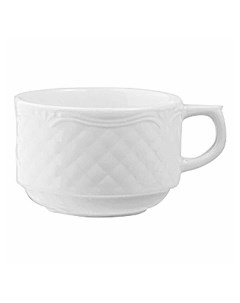 Чашка чайная 8х8х5 5 см 190 мл 2606 white Lubiana