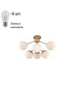 Потолочная люстра с лампочками WE23606407Lamps Wertmark