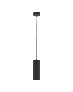 Светильник потолочный подвесной черный GU10 Прайм 850011101 De markt