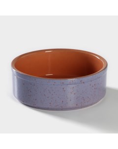 Форма для запекания ColorLife 500 мл цвет сиреневый Ломоносовская керамика
