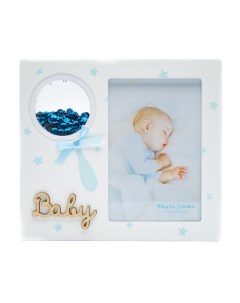 Фоторамка Fotografia FFL 809 10x15 см Baby голубая Первое ателье