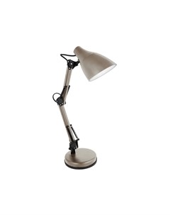 Настольная лампа KD 331 тауп металл тауп пластик Camelion