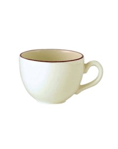 Чашки кофейные набор 6шт Ivory Claret 85 мл цвет бежевый Steelite