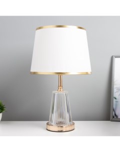 Настольная лампа Фенетр E27 40Вт золото 25х25х41 см Risalux