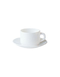 Чашки чайные 2 шт Empilable стеклянные 200 мл цвет белый Luminarc