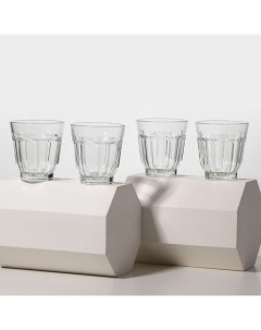 Набор стеклянных стаканов Время дегустаций Лимонад 250 мл 4 шт Luminarc