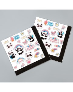 Салфетки бумажные Панда в наборе 20 шт Страна карнавалия