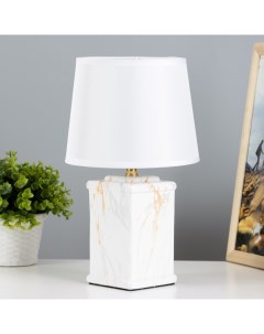 Настольная лампа Лианн Е14 40Вт белый 18 8х17 8х30 5 см Risalux