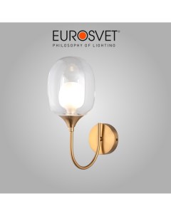 Настенный светильник Spritz 70218 1 G9 латунь без выключателя Eurosvet