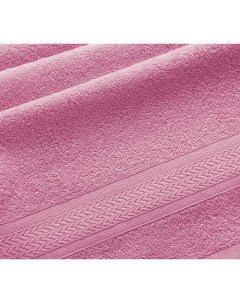 Махровое полотенце для рук и лица 50х90 Утро розовый Comfort life