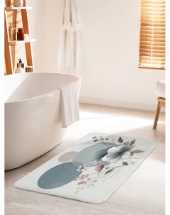 Коврик для ванной туалета Современная композиция bath_429402_60x100 Joyarty