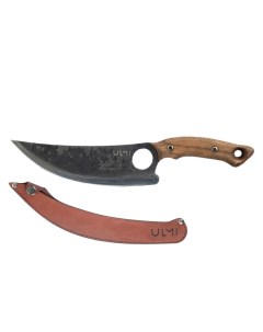 Нож Охотник универсальный с кожаным чехлом набор 225416 Ulmi