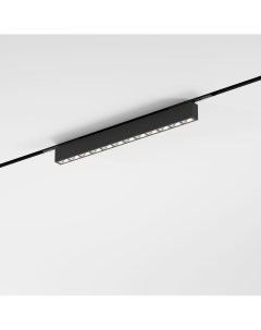 Трековый магнитный LED светильник Mini Magnetic 85168 01 10W 3000К черный Elektrostandard