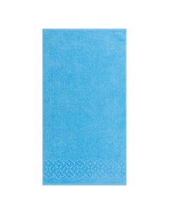 Полотенце DM Текстиль Baldric 70x130 см маxровое голубое Дм текстиль