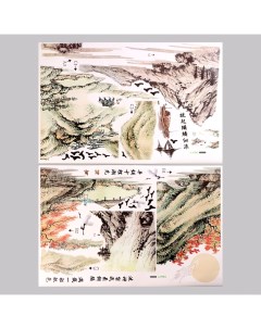 Наклейка 3Д интерьерная Горы Тянь Шань 190 140см Nobrand