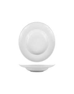 Тарелка для пасты набор 6 шт 29 см белый Добрушский фарфоровый завод