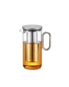 Стеклянный заварочный чайник с магнитным фильтром BONSTON LV 04 900 мл Samadoyo