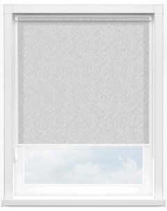 Рулонная штора Сити 76x140 см стальной STR 048 Окна стиль