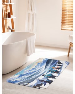 Коврик для ванной туалета Аниме в горах bath_sd1392_60x100 Joyarty