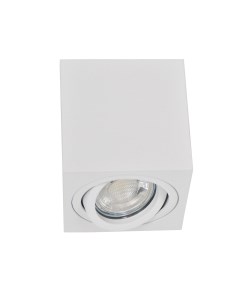 Светильник потолочный накладной белый GU10 Прайм 850011601 De markt