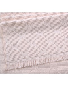 Махровое полотенце для рук Текс Дизайн и лица 50х90 Родос белый песок Comfort life