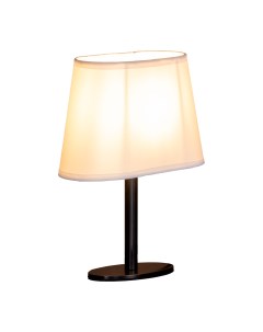 Настольная лампа Черный абажур белый MA 40430 BK W E14 15 Вт Maesta