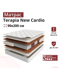 Матрас Terapia New Cardio анатомический независимые пружины 90х200 см Мир матрасов