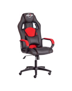 Кресло офисное Driver красно черное 55 х 49 х 126 см Tetchair