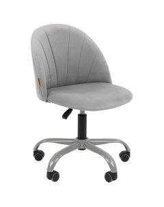 Компьютерное кресло Home 117 ткань серый серая крестовина Chairman
