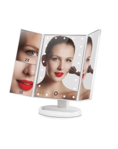 Зеркало с подсветкой настольное косметическое для макияжа светодиодное Blt