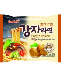 Лапша быстрого приготовления картофельная Potato Ramen 120 г Samyang