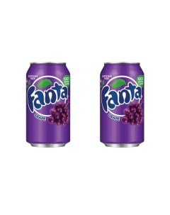 Газированный напиток Grape США 2 шт по 355 мл Fanta