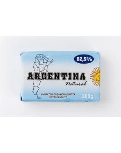Сливочное масло Argentina natural 82 5 200 г Вкусвилл