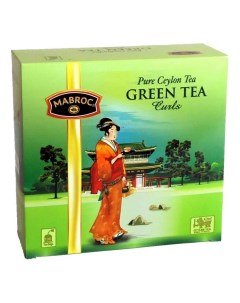 Чай зеленый Зеленые кольца в пакетиках 2 г х 100 шт Mabroc