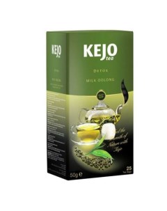 Чай зеленый Detox Milk Oolong в пакетиках 2 г х 25 шт Kejo foods