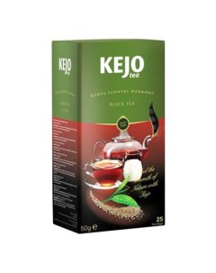 Чай черный Kenya Flowers Harmony в пакетиках 2 г х 25 шт Kejo foods