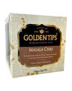 Чай черный Масала листовой 125 г Golden tips teas