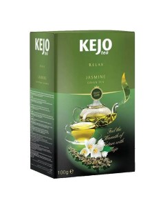 Чай зеленый Relax Jasmine листовой 100 г Kejo foods
