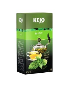 Чай травяной Mint мята в пакетиках 1 8 г х 25 шт Kejo foods