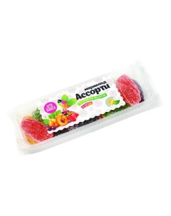 Мармелад Ассорти со вкусом фруктов и ягод 350 г Arte bianca