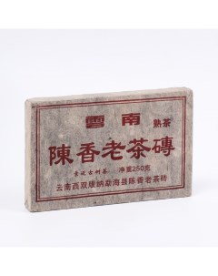 Китайский выдержанный чай Шу Пуэр 2012 год Юньнань 250 г Джекичай
