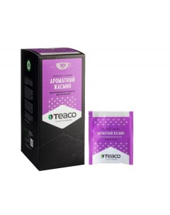 Чай ароматный жасмин зеленый 30 пакетиков Teaco