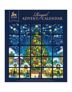 Чай Royal Advent Calendar ассорти 25 пирамидок Richard